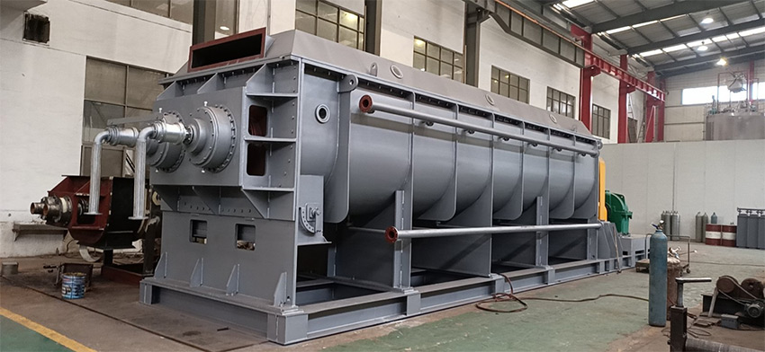 槳葉幹燥機製作完畢（bì）